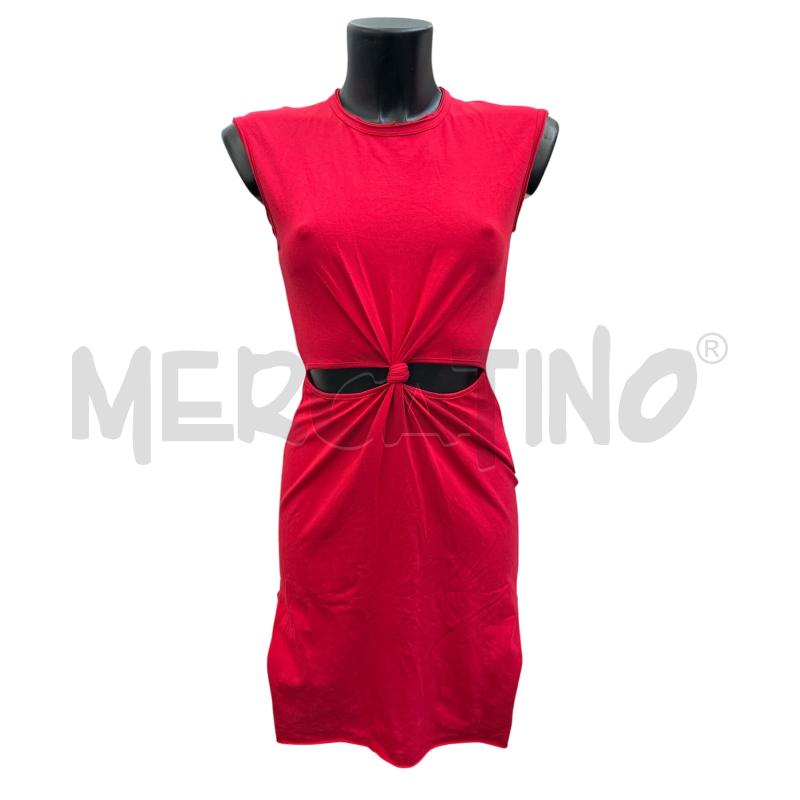 VESTITO DONNA MET ROSSO RETRO LOGO GLITTER | Mercatino dell'Usato Rivoli 1