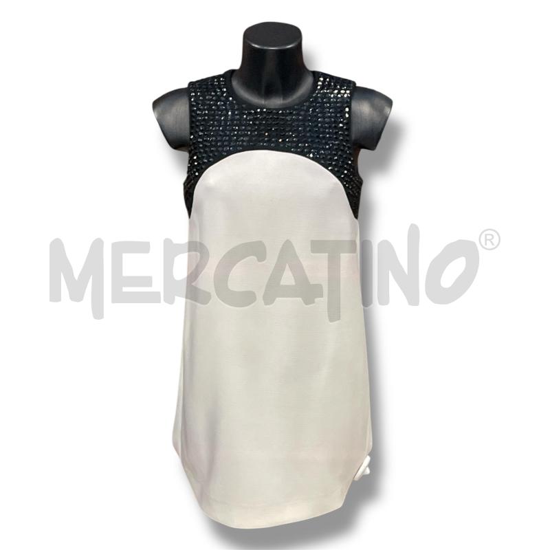 VESTITO DONNA MICHAEL KORS BIANCO NERO STRASS | Mercatino dell'Usato Rivoli 1