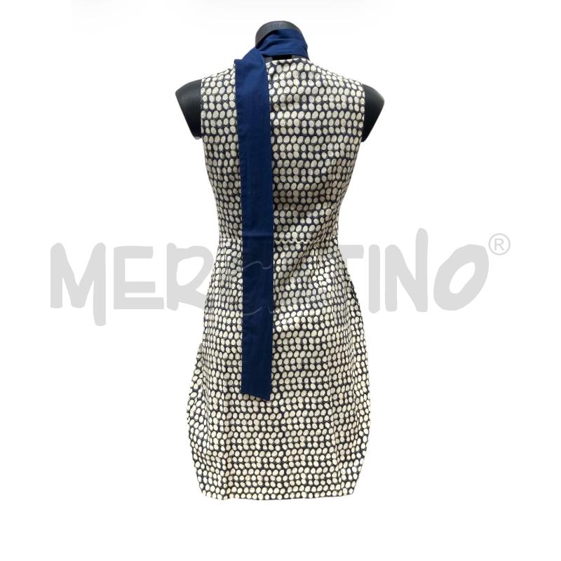 VESTITO DONNA NIU BLU POIS GIALLI CON CINTURONE | Mercatino dell'Usato Rivoli 2