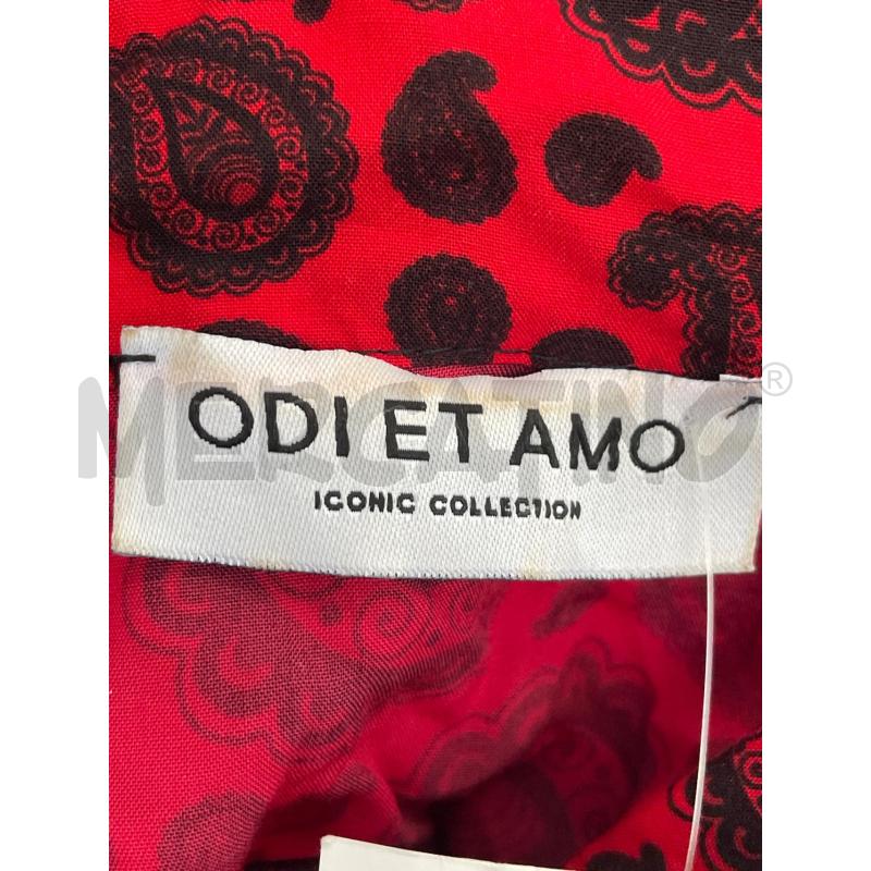 VESTITO DONNA ODI ET AMO ROSSO STRASS BANDANA  | Mercatino dell'Usato Rivoli 3