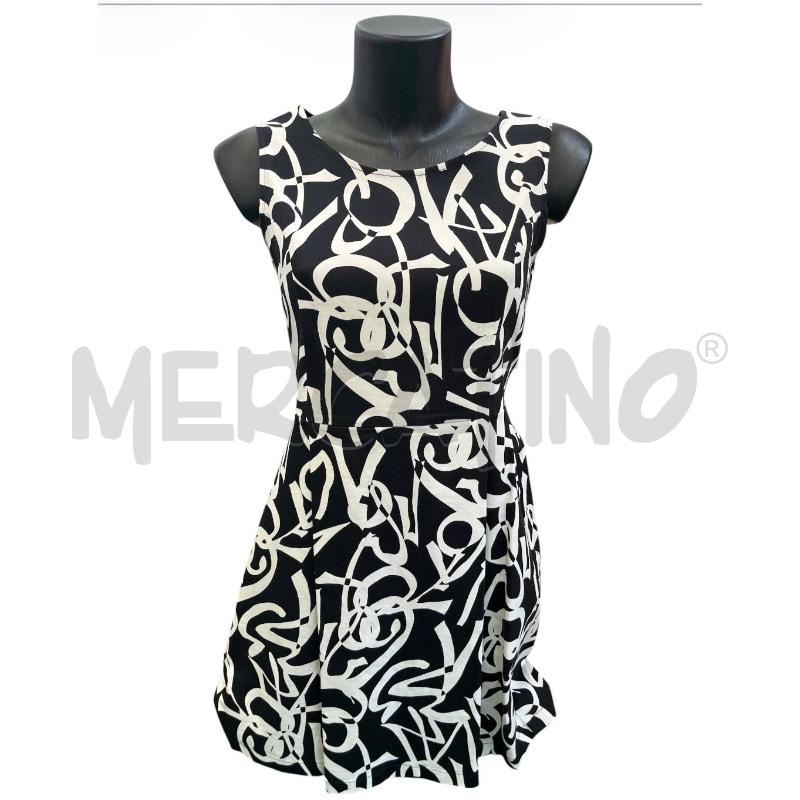 VESTITO DONNA RAGNO B/N FANTASY  | Mercatino dell'Usato Rivoli 1