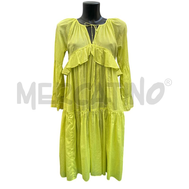 VESTITO DONNA SHADE LIME BALZE VELATO | Mercatino dell'Usato Rivoli 1