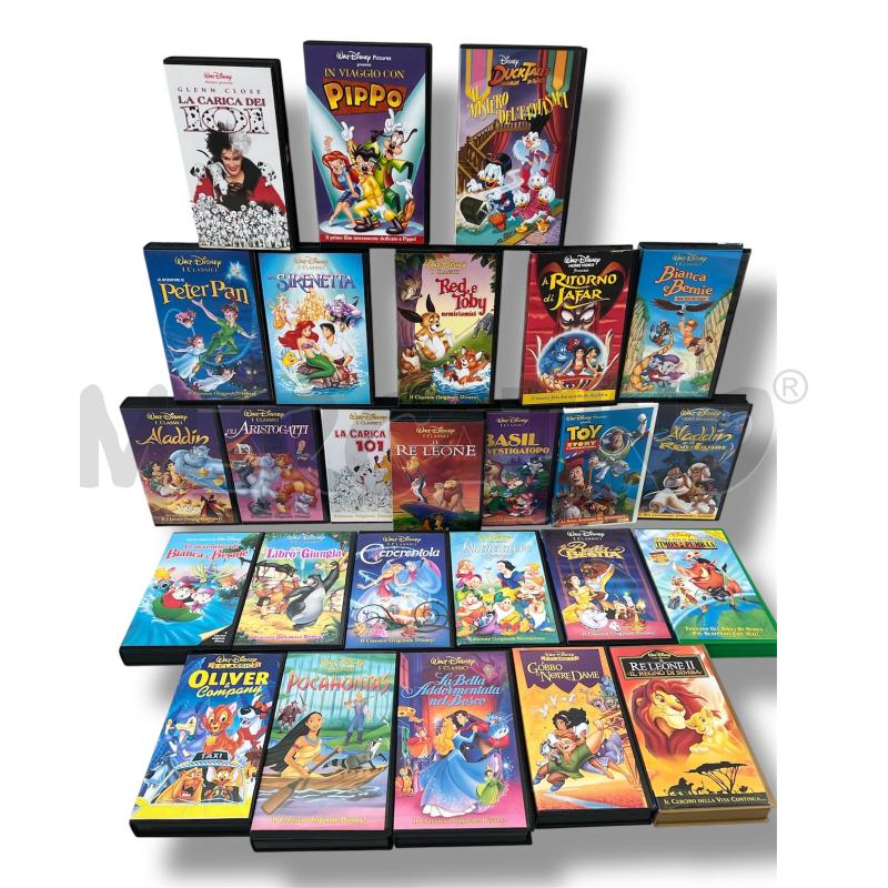 VHS COLLEZIONE DISNEY PZ.26 | Mercatino dell'Usato Rivoli 3