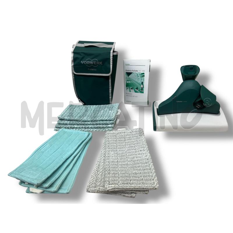 VORWERK FOLLETTO SP520 PULILAVA + 11 PANNI | Mercatino dell'Usato Rivoli 1