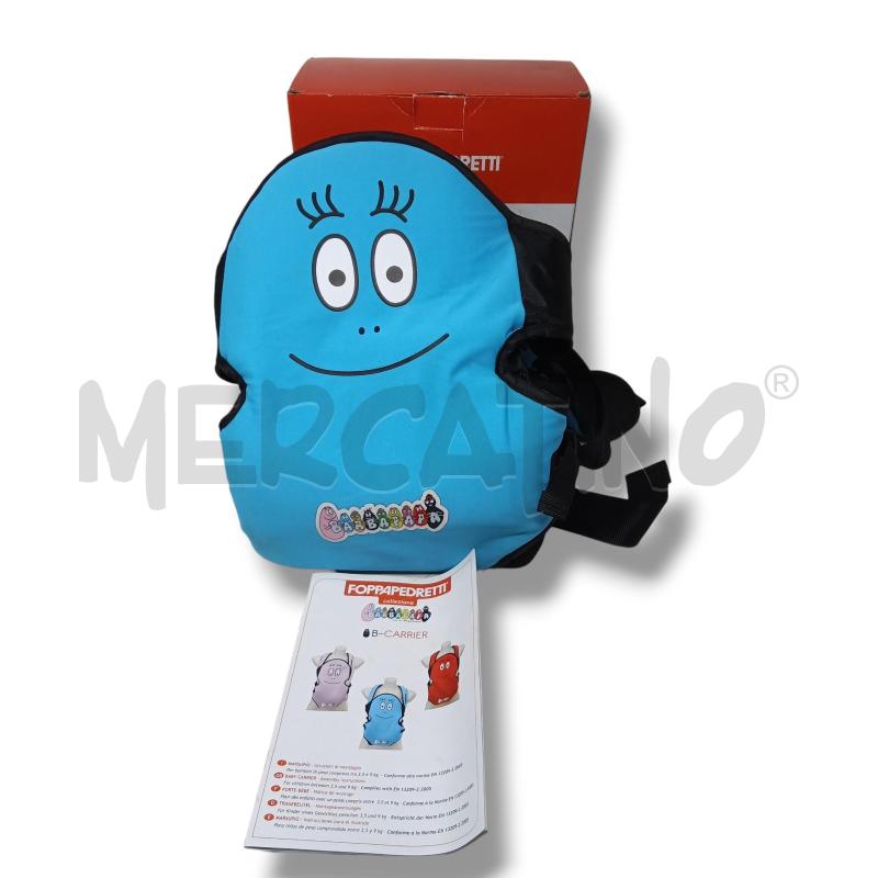 ZAINO BAMBINO FOPPAPEDRETTI B-CARRIER BARBAPAPA AZZ | Mercatino dell'Usato Rivoli 1
