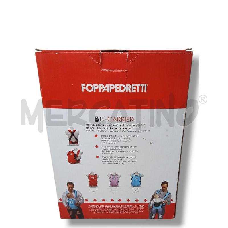 ZAINO BAMBINO FOPPAPEDRETTI B-CARRIER BARBAPAPA AZZ | Mercatino dell'Usato Rivoli 3