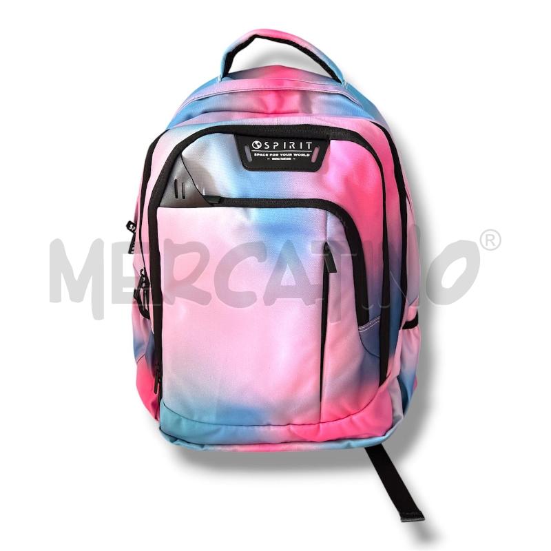 ZAINO SPIRIT ROSA AZZURRO SFUMATO | Mercatino dell'Usato Rivoli 1