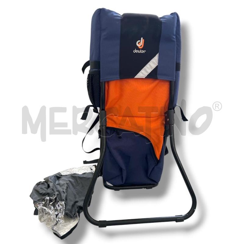 ZAINO TREKKING DEUTER BLU ARANCIO | Mercatino dell'Usato Rivoli 1
