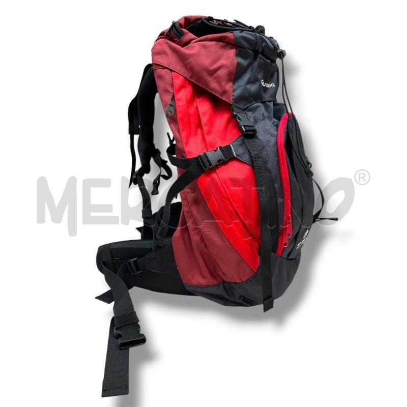 ZAINO TREKKING QUECHUA FORCLAZ 40 AIR ROSSO NERO | Mercatino dell'Usato Rivoli 4