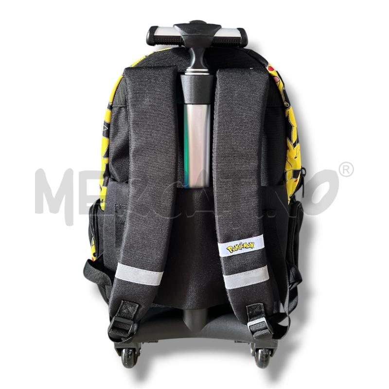 ZAINO TROLLEY POKEMON PIKACHU NERO | Mercatino dell'Usato Rivoli 2