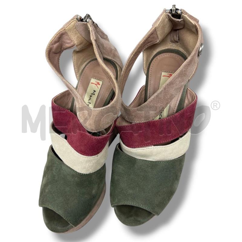 ZEPPA MANILA GRACE BEIGE VERDONE SCAMOSCIATE | Mercatino dell'Usato Rivoli 4