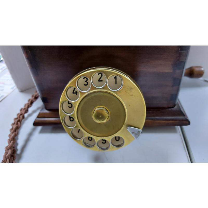TELEFONO A DISCO ANNI ‘70 IN LEGNO  | Mercatino dell'Usato Avigliana 2