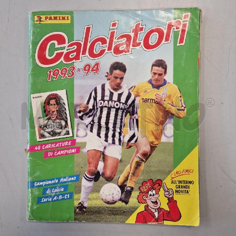 ALBUM FIGURINE PANINI CALCIATORI 1993/94 MANACNO 2 FIGURINE | Mercatino dell'Usato Rivarolo canavese 1