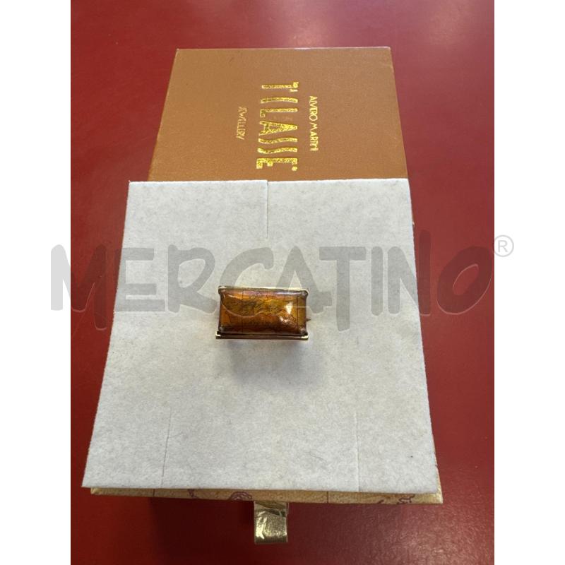 ANELLO D ALVIERO MARTINI RETTANG BRONZO | Mercatino dell'Usato Rivarolo canavese 1
