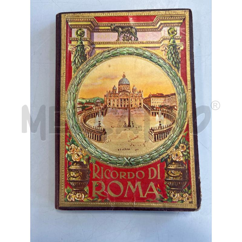 ANTICO LIBRO GUIDA RICORDO DI ROMA | Mercatino dell'Usato Rivarolo canavese 1