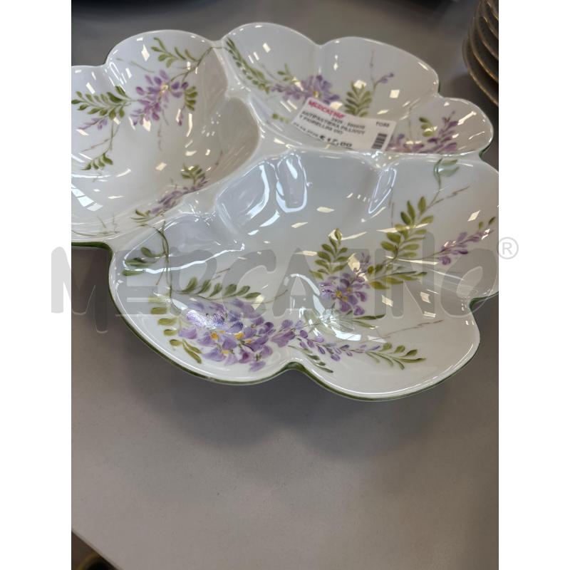 ANTIPASTIERA PILLIVUYT FIORELLINI VIOLA | Mercatino dell'Usato Rivarolo canavese 1