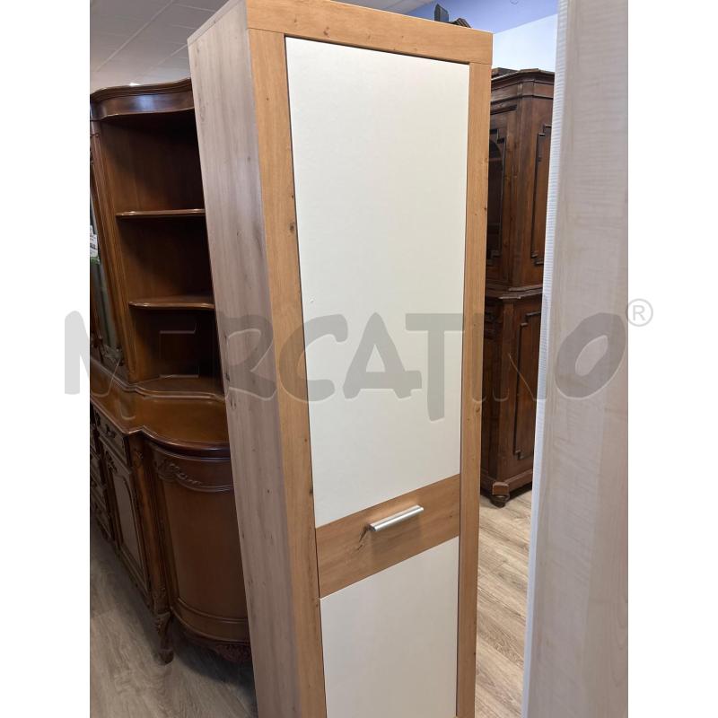 ARMADIO APPENDIABITI 1 ANTA BIANCA/MIELE | Mercatino dell'Usato Rivarolo canavese 1