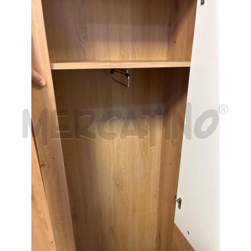 ARMADIO APPENDIABITI 1 ANTA BIANCA/MIELE | Mercatino dell'Usato Rivarolo canavese 2