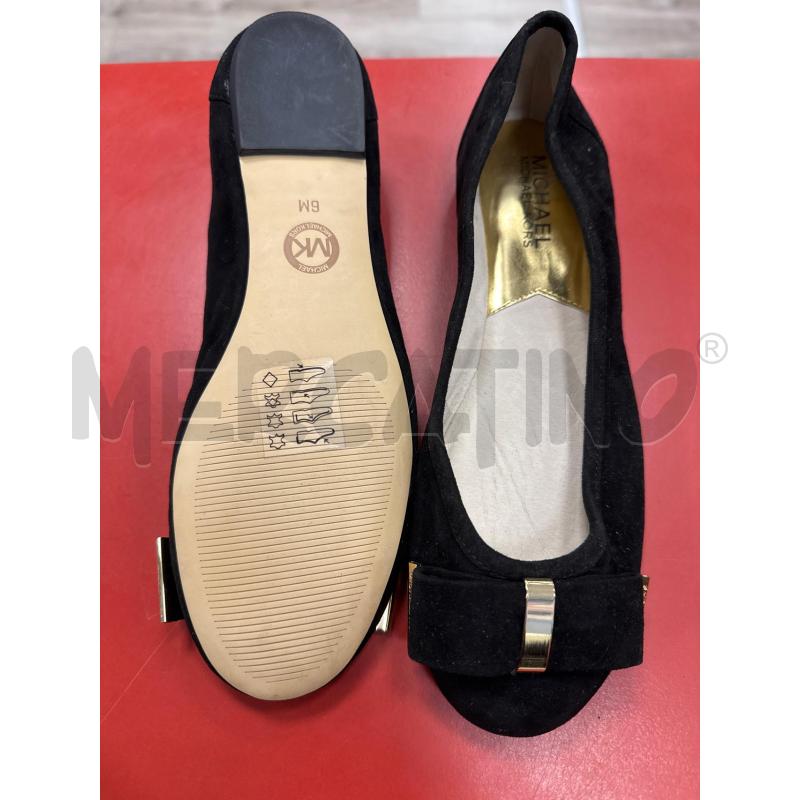 BALLERINA MICHAEL KORS NERA SCAMOSC FIOCCHETTO | Mercatino dell'Usato Rivarolo canavese 2