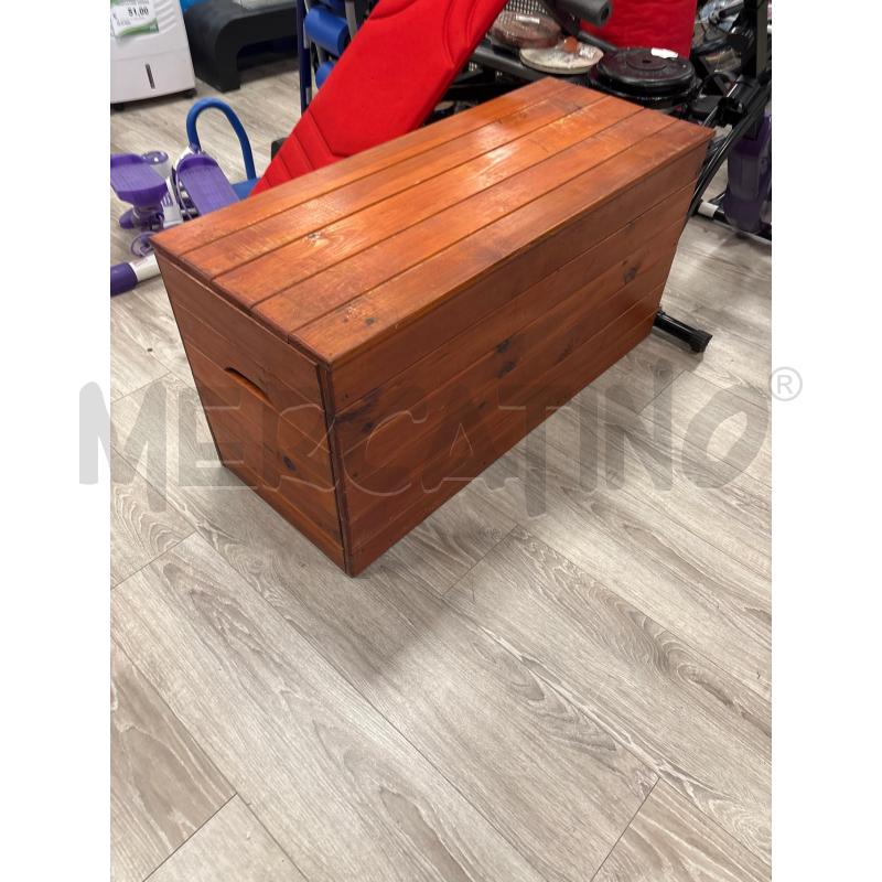 BAULE GRANDE LEGNO | Mercatino dell'Usato Rivarolo canavese 1