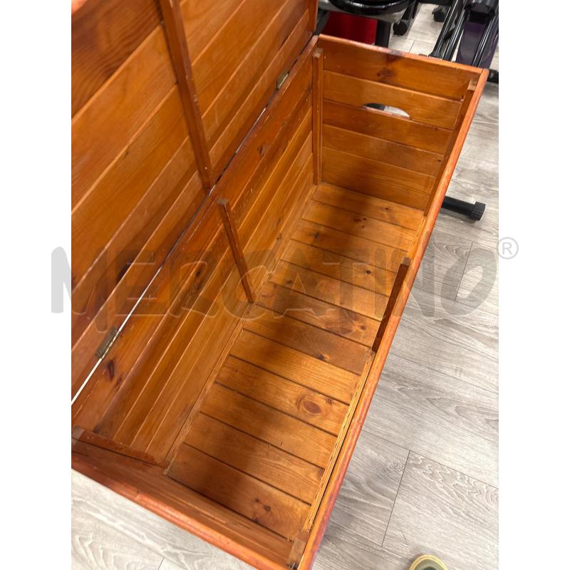BAULE GRANDE LEGNO | Mercatino dell'Usato Rivarolo canavese 2