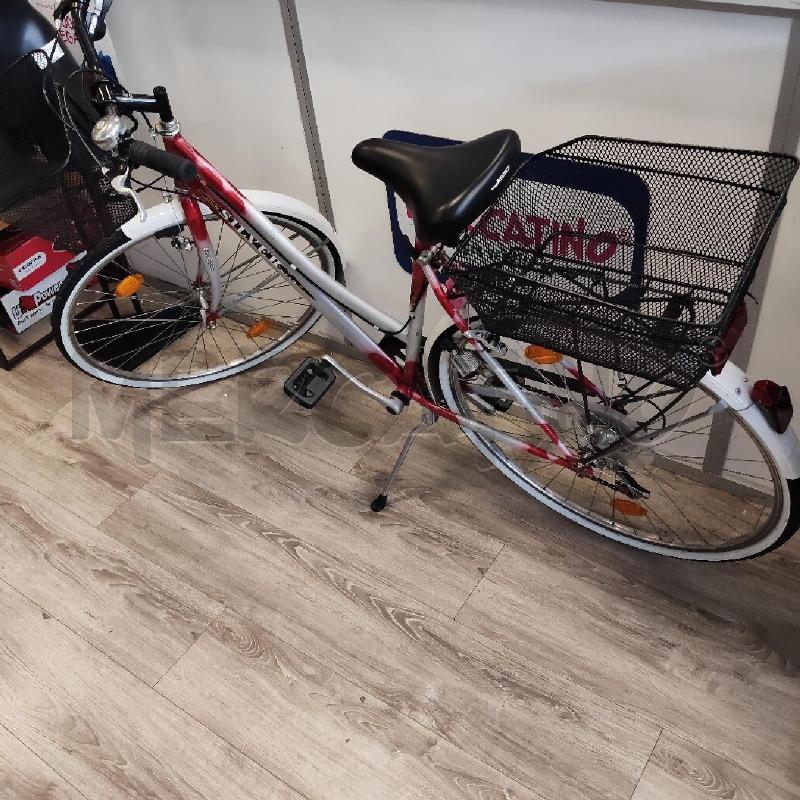 BICICLETTA DONNA SILVER STAR GRIGIO FUCSIA | Mercatino dell'Usato Rivarolo canavese 1