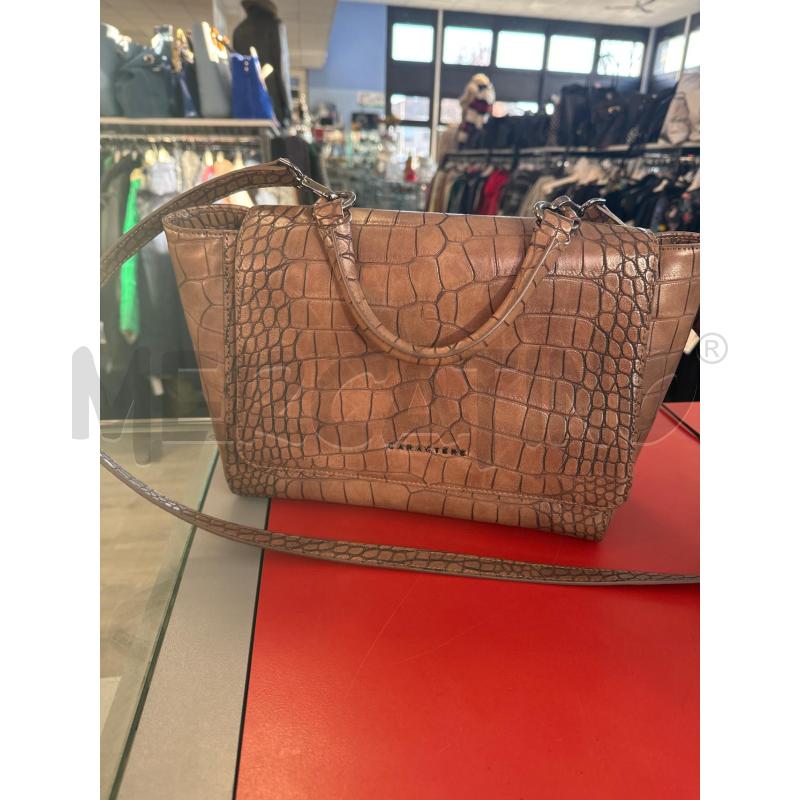 BORSA D CARACTERE MARRONE MARTELLATA | Mercatino dell'Usato Rivarolo canavese 1