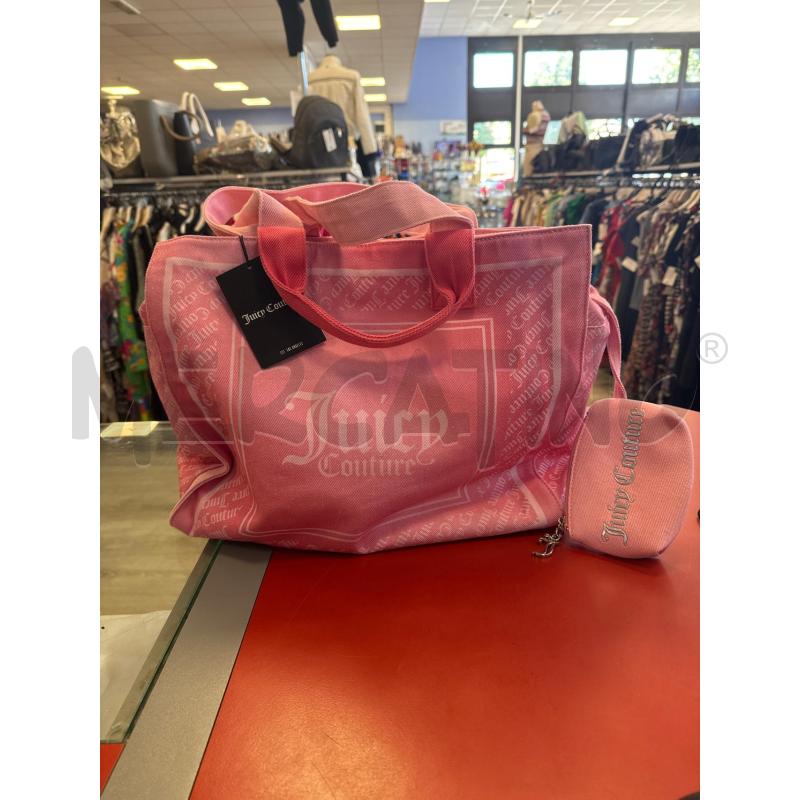BORSA D JUICY COUTURE ROSA TELA | Mercatino dell'Usato Rivarolo canavese 1
