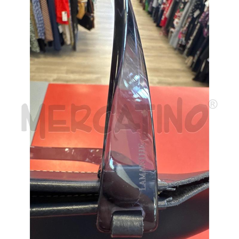 BORSA D LAMARTHE BLU CUCITURE BNC | Mercatino dell'Usato Rivarolo canavese 3