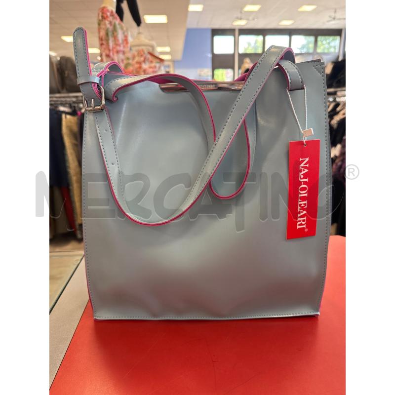 BORSA D NAJ OLEARI CELESTE BRD FUCSIA | Mercatino dell'Usato Rivarolo canavese 1