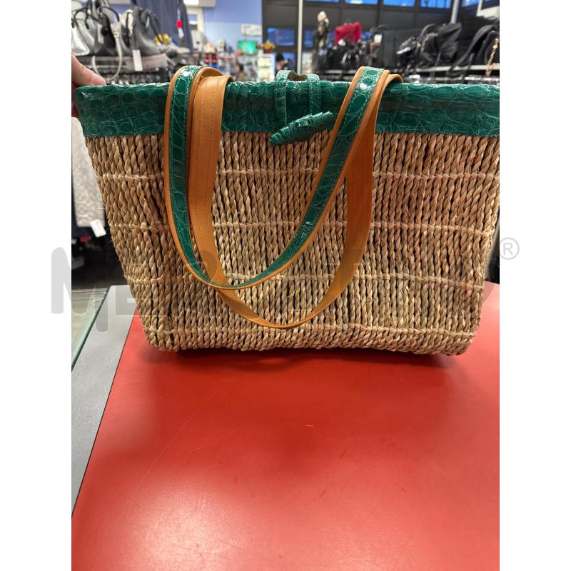 BORSA D T-YCON PAGLIA BRD VERDE | Mercatino dell'Usato Rivarolo canavese 2