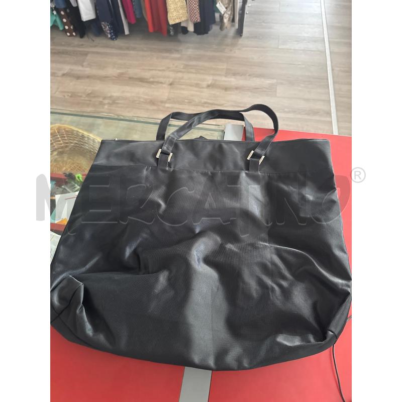 BORSA GRANDE LANCOME PARIS NYLON BRD EFFETTO RETTILE  | Mercatino dell'Usato Rivarolo canavese 1