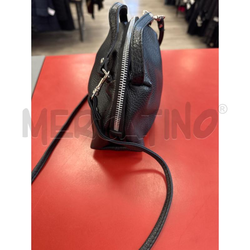 BORSETTA D GIANNI CHIARINI PELLE NERA | Mercatino dell'Usato Rivarolo canavese 2