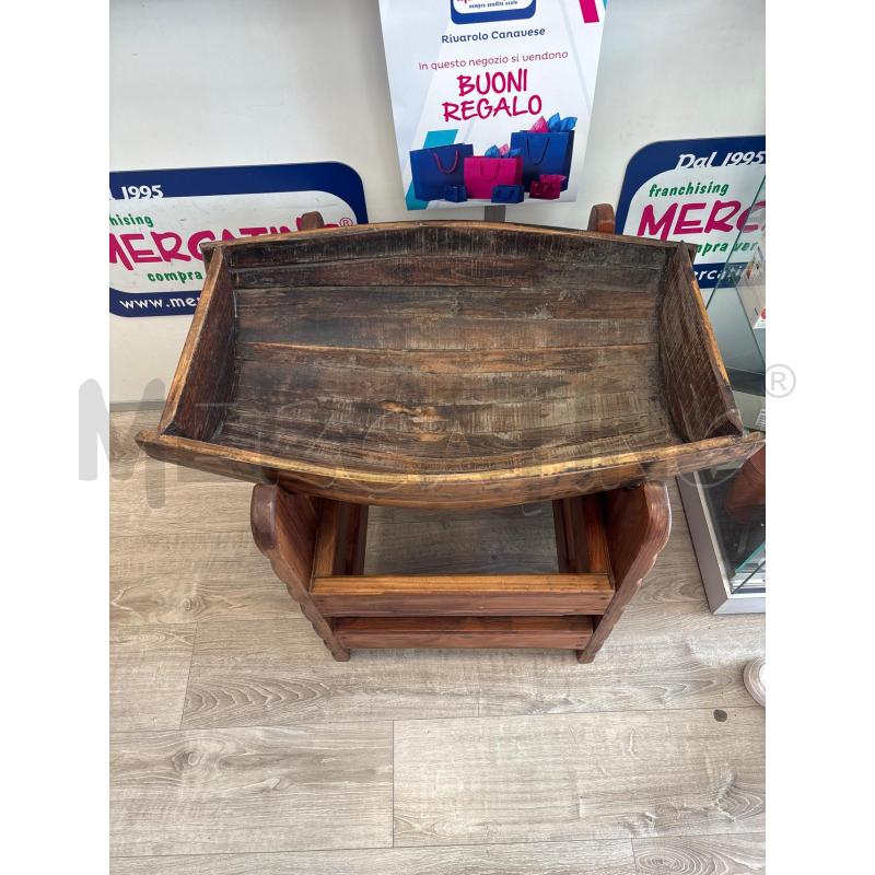 BOTTE IN LEGNO CON PIEDISTALLO | Mercatino dell'Usato Rivarolo canavese 2