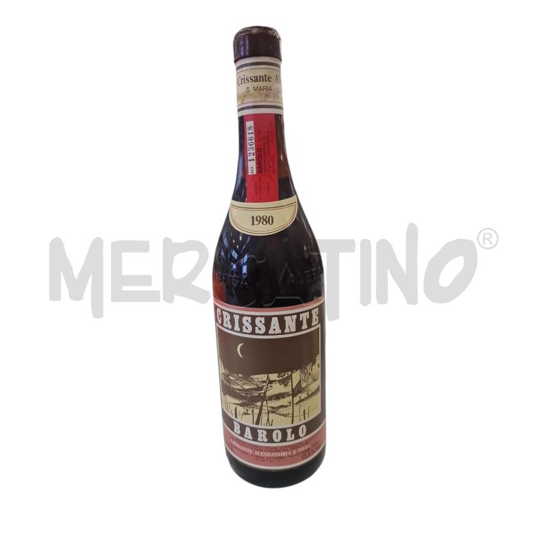 BOTTIGLIA COLLEZIONE BAROLO CRISSANTE | Mercatino dell'Usato Rivarolo canavese 1