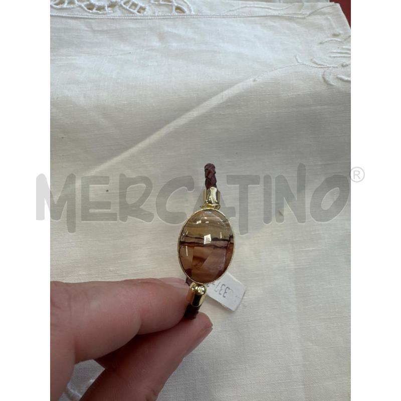 BRACCIALE AG PIETRA PAESINA CORDONCINO MARR | Mercatino dell'Usato Rivarolo canavese 1