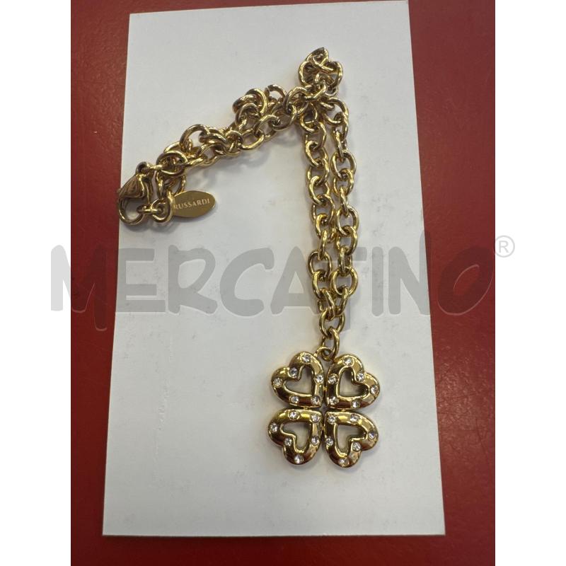 BRACCIALE TRUSSARDI QUADRIFOGLIO | Mercatino dell'Usato Rivarolo canavese 1