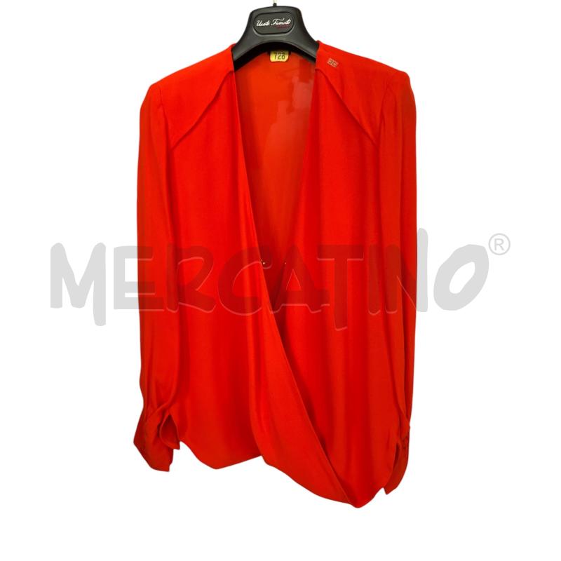 CAMICIA D ELISABETTA FRANCHI ARANCIO | Mercatino dell'Usato Rivarolo canavese 1