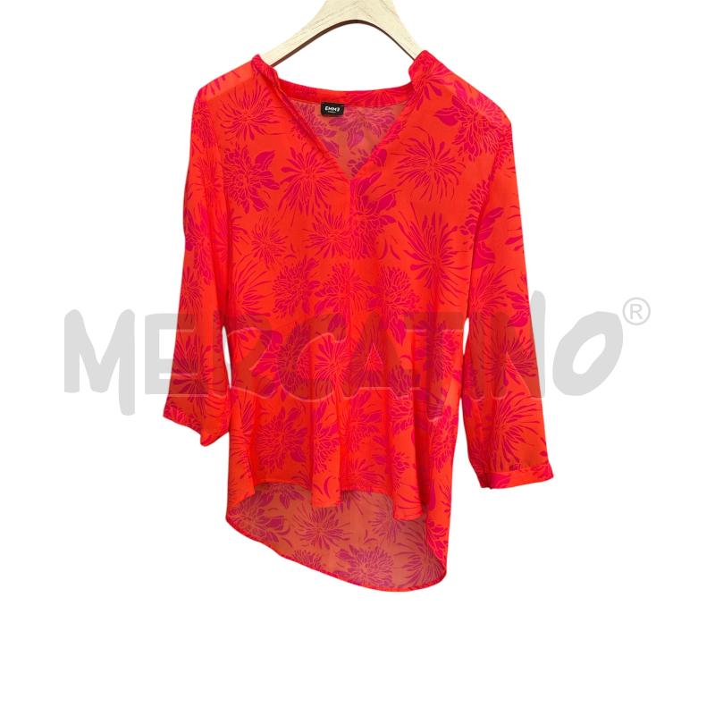 CAMICIA D EMME MARELLA ARANCIO FUCSIA | Mercatino dell'Usato Rivarolo canavese 1