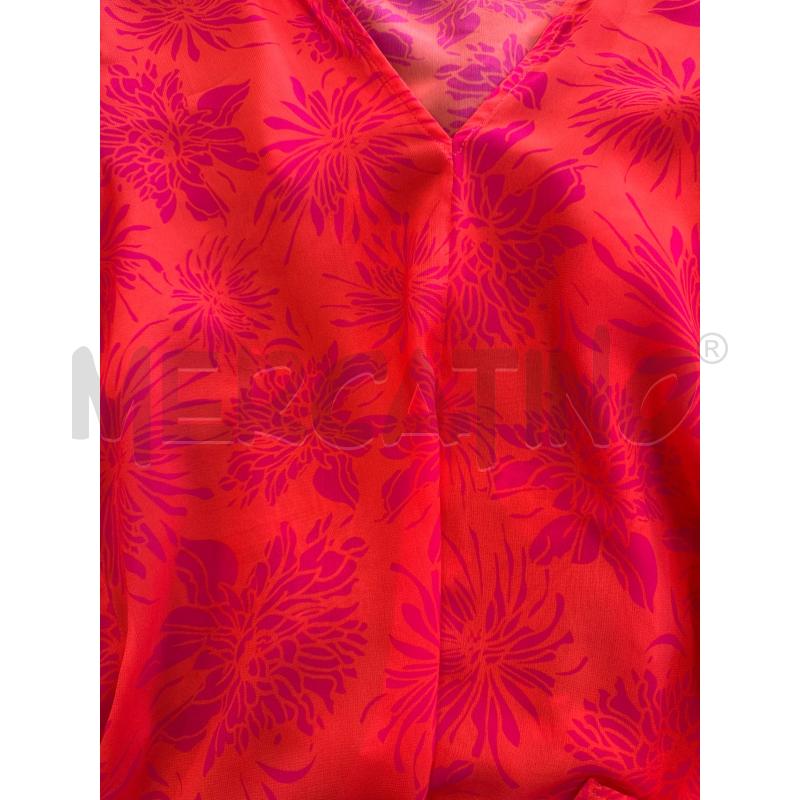 CAMICIA D EMME MARELLA ARANCIO FUCSIA | Mercatino dell'Usato Rivarolo canavese 2