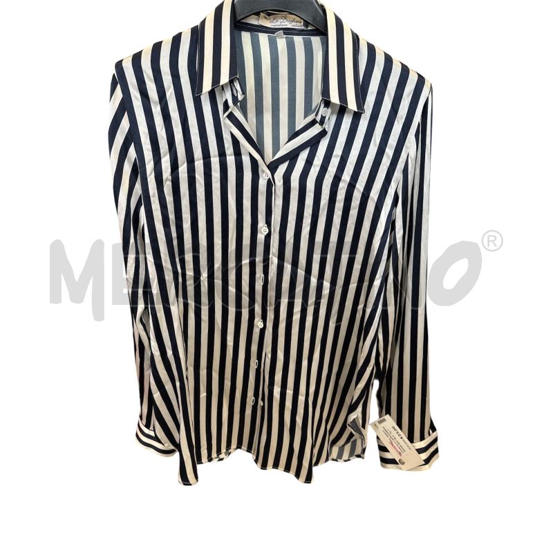 CAMICIA D LADROGHERIA RIGHE BNC BLU | Mercatino dell'Usato Rivarolo canavese 1