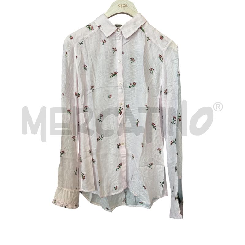 CAMICIA D PATRIZIA PEPE ROSA FIORELLINI | Mercatino dell'Usato Rivarolo canavese 1