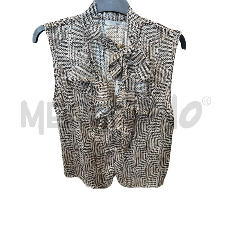 CAMICIA D RELISH BNC NERA BEIGE LUREX NUOVA | Mercatino dell'Usato Rivarolo canavese 1