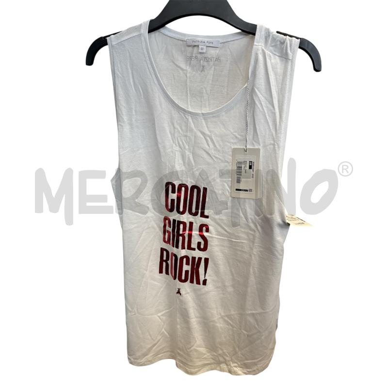 CANOTTA D PATRIZIA PEPE BNC COOL GIRLS ROCK NUOVA | Mercatino dell'Usato Rivarolo canavese 1