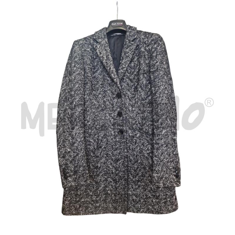 CAPPOTTO D MANUEL RITZ SPIGATO BNC/NERO  | Mercatino dell'Usato Rivarolo canavese 1