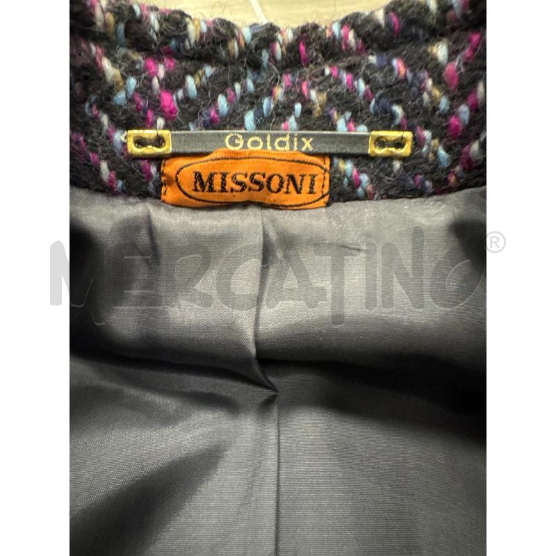 CAPPOTTO D MISSONI LANA VERGINE SPIGATO  | Mercatino dell'Usato Rivarolo canavese 3