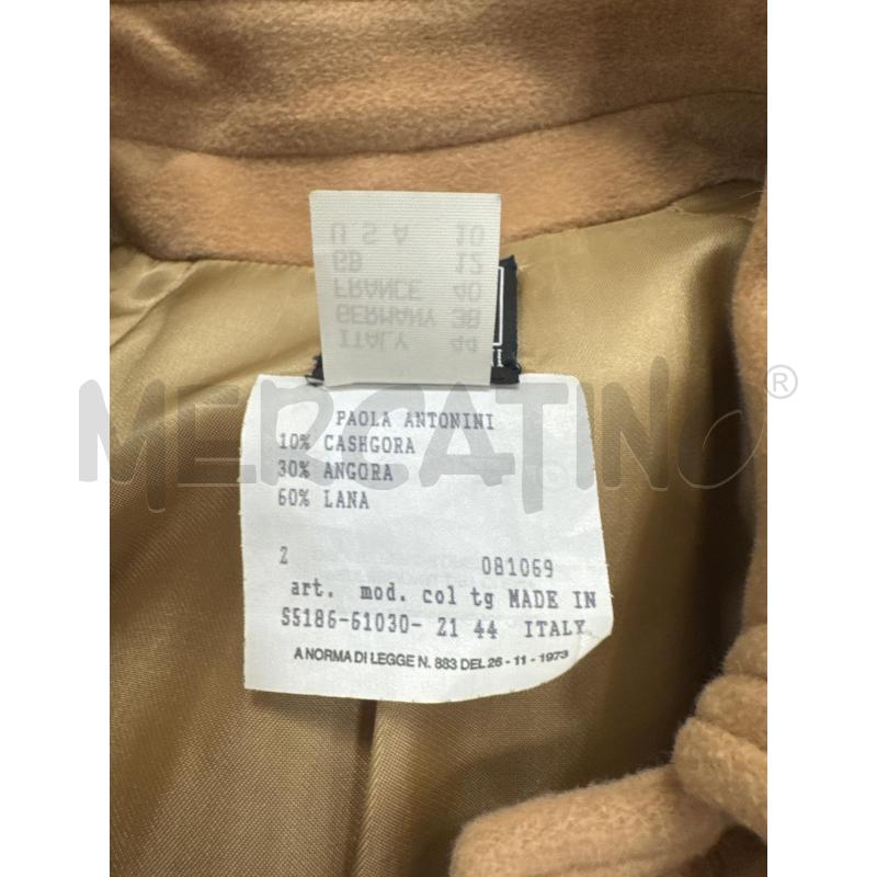 CAPPOTTO D PAOLA ANTONINI LANA CASHGORA ANGORA BISCOTTO | Mercatino dell'Usato Rivarolo canavese 2