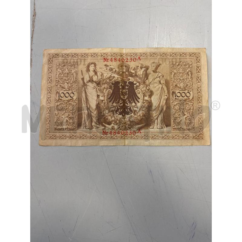 CARTA MONETA 1000 FRANCHI GERMANIA  | Mercatino dell'Usato Rivarolo canavese 2