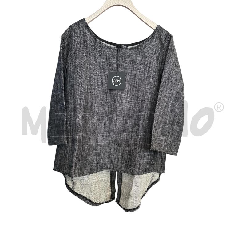 CASACCA D KARMA NERA DENIM | Mercatino dell'Usato Rivarolo canavese 1