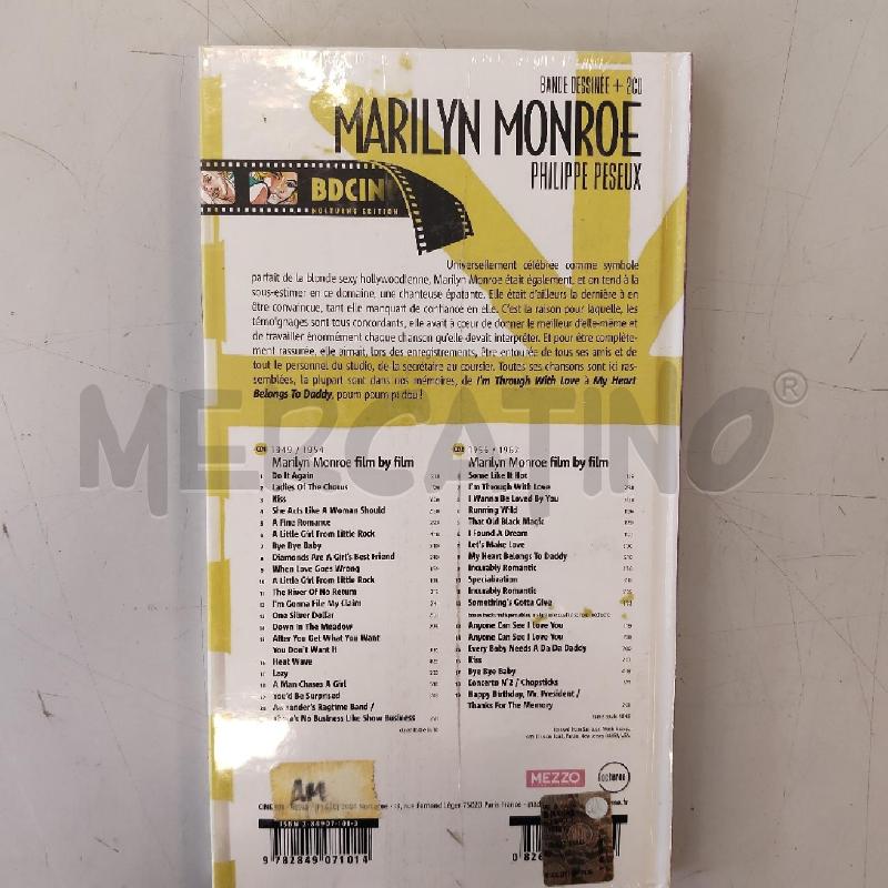 CD DOPPIO MARILYN MONROE PHILIPPE PESEUX SIGILLATO | Mercatino dell'Usato Rivarolo canavese 2
